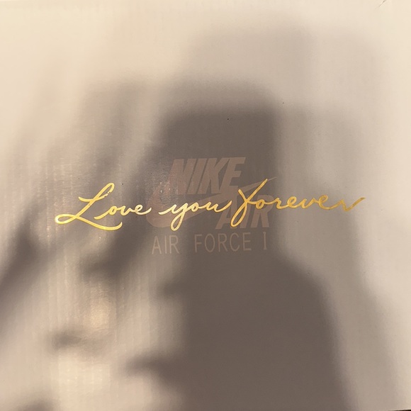 Brand New Nike AirForce 1 x Drake “Love You Forever” Size 5M/6.5W - Picture 7 of 8